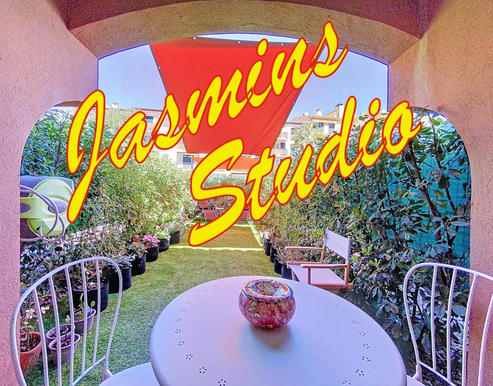 Cosy, Wi-Fi, Jardin & Parking, Jasmins Studio En Cote-D'Azur Валлорис Экстерьер фото