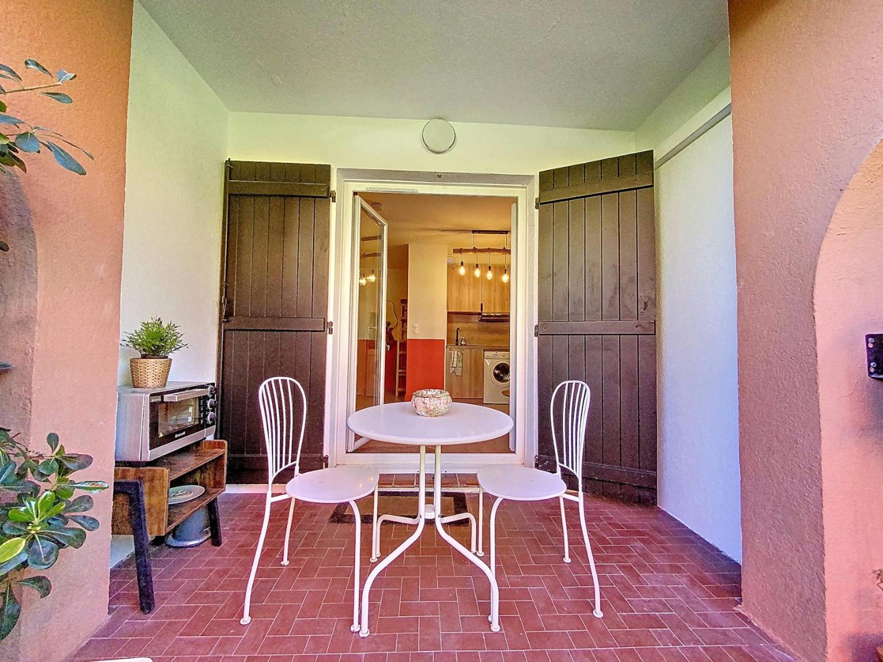 Cosy, Wi-Fi, Jardin & Parking, Jasmins Studio En Cote-D'Azur Валлорис Экстерьер фото